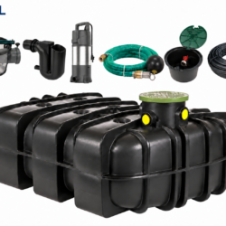 Regenwatersysteem tuin, compleet tuinpakket