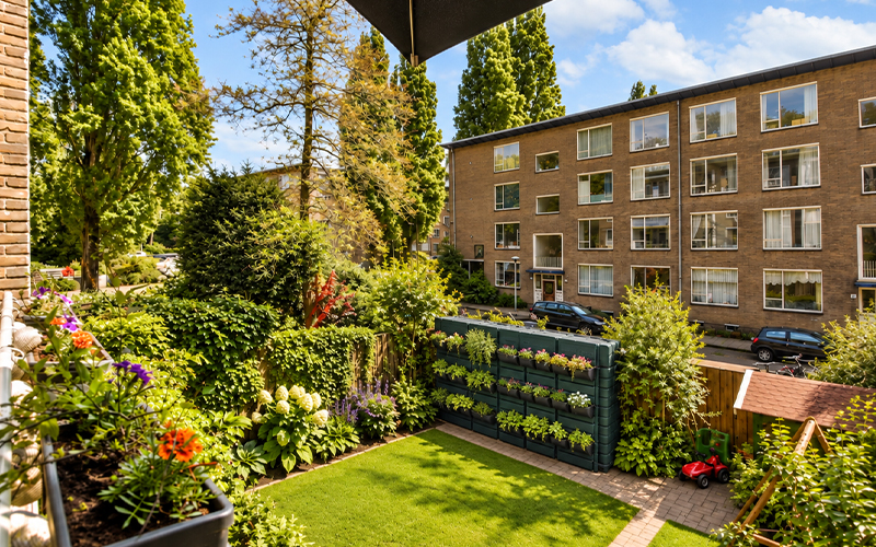 regenwater gebruiken kleine tuin Save the rain